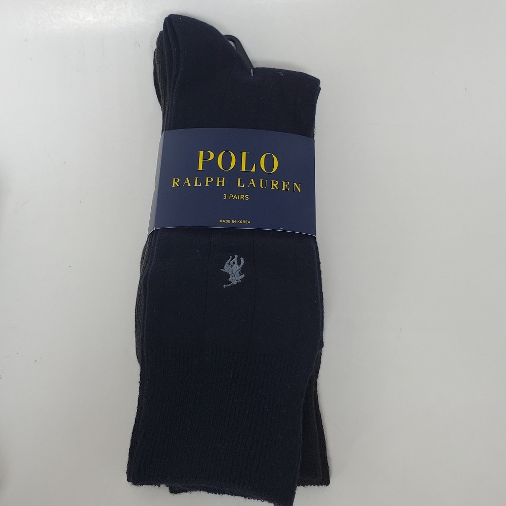 NEW Polo Ralph Lauren Casual Socks Men's Sock Size 10-13